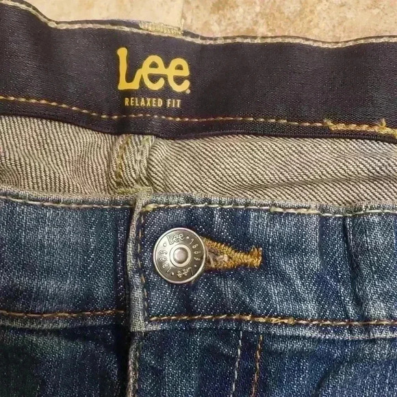 Lee 46x30 Straight Leg Jeans - Picture 6 of 7